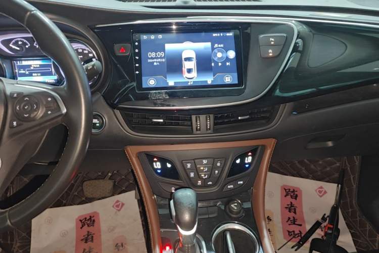 Used Buick Envision 2021 532T Two-Wheel-Drive Elite Version Audio And AC Panel