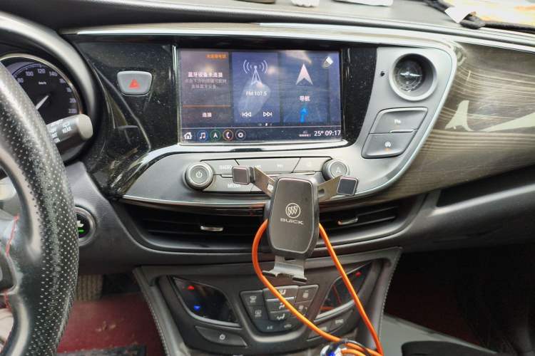 Used Buick Envision 2021 532T Two-Wheel-Drive Leading Version Audio And AC Panel
