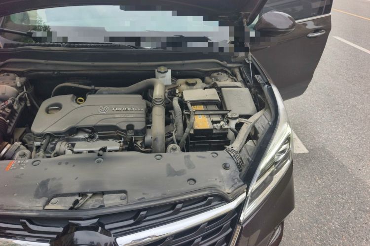 Used Buick Envision 2021 532T Two-Wheel-Drive Leading Version Engine Bay Left