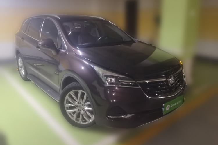 Used Buick Envision 2021 Encore Plus 652T Five-Seat All-Wheel-Drive Luxury Model Front Right 45 Deg