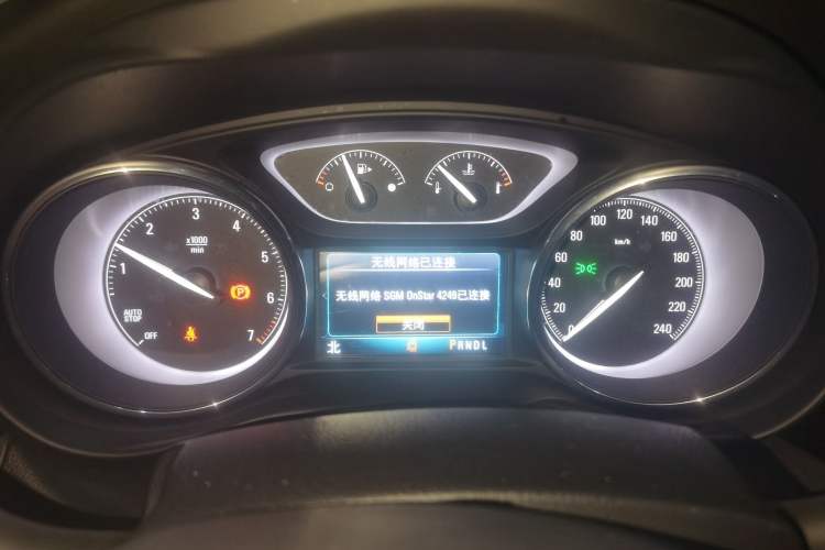 Used Buick Envision 2021 Encore Plus 652T Five-Seat All-Wheel-Drive Luxury Model Instrument Cluster