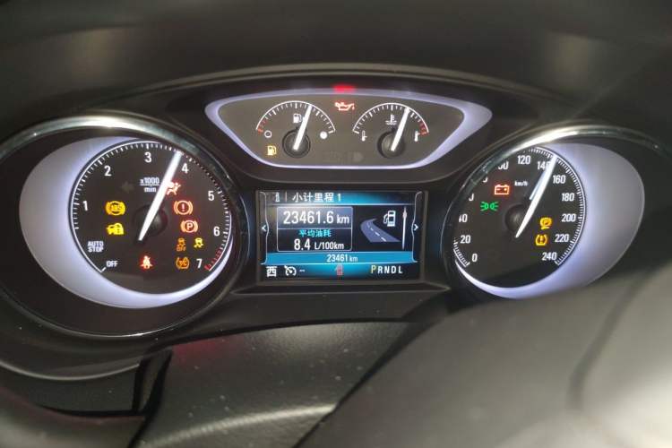 Used Buick Envision 2021 532T Two-Wheel-Drive Luxury Version Instrument Cluster