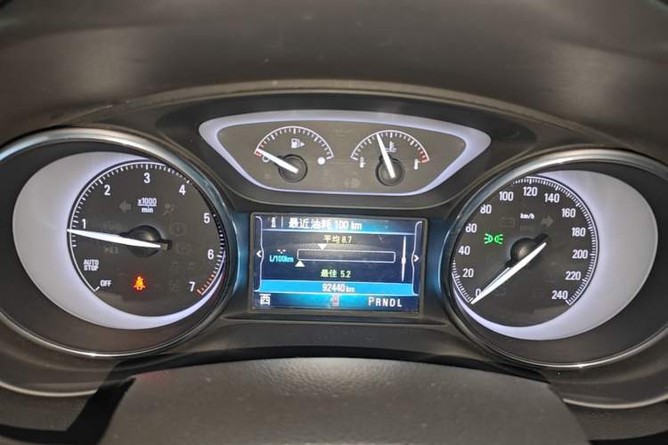 Used Buick Envision 2021 532T Two-Wheel-Drive Elite Version Instrument Cluster