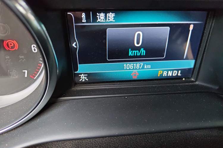 Used Buick Envision 2021 532T Two-Wheel-Drive Elite Version Odometer Close Up