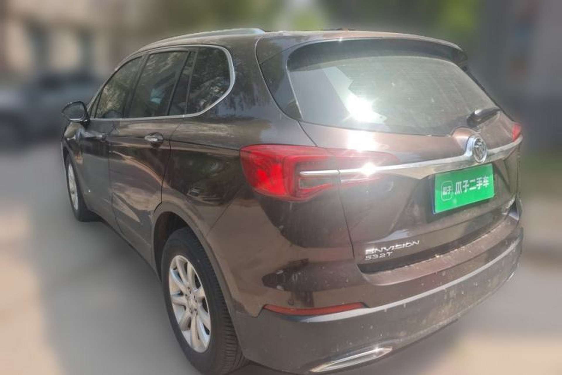 Used Buick Envision 2021 532T Two-Wheel-Drive Elite Version Rear Left 45 Deg