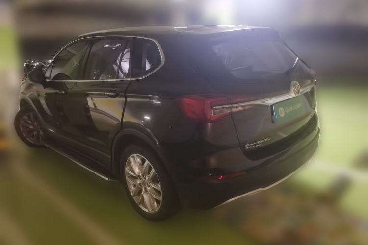 Used Buick Envision 2021 Encore Plus 652T Five-Seat All-Wheel-Drive Luxury Model Rear Left 45 Deg