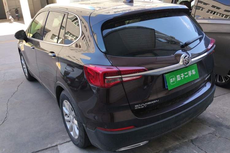 Used Buick Envision 2021 532T Two-Wheel-Drive Luxury Version Rear Left 45 Deg