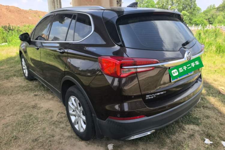 Used Buick Envision 2021 532T Two-Wheel-Drive Elite Version Rear Left 45 Deg