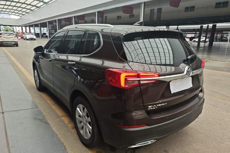 Used Buick Envision 2021 532T Two-Wheel-Drive Elite Version Rear Left 45 Deg