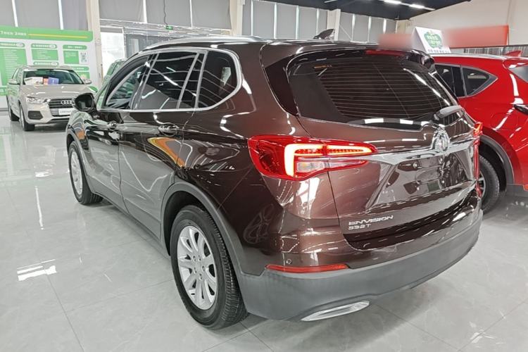 Used Buick Envision 2021 532T Two-Wheel-Drive Elite Version Rear Left 45 Deg