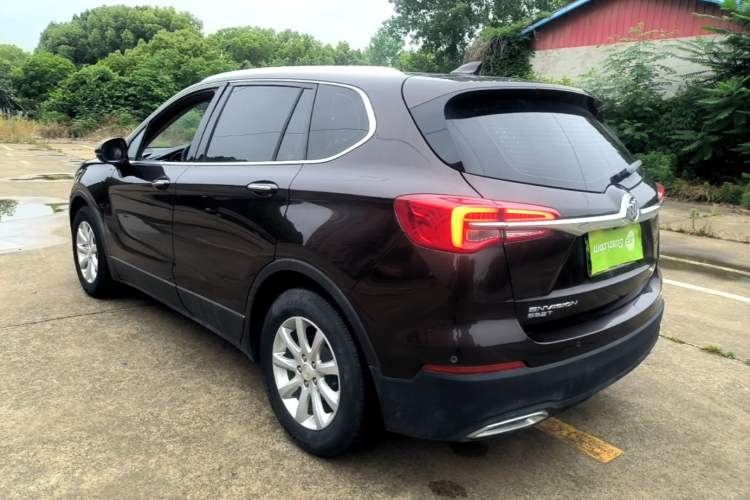 Used Buick Envision 2021 532T Two-Wheel-Drive Elite Version Rear Left 45 Deg