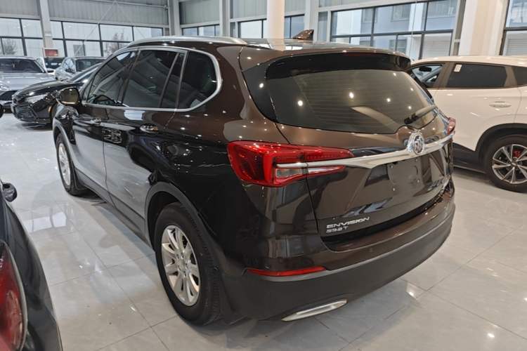Used Buick Envision 2021 532T Two-Wheel-Drive Elite Version Rear Left 45 Deg