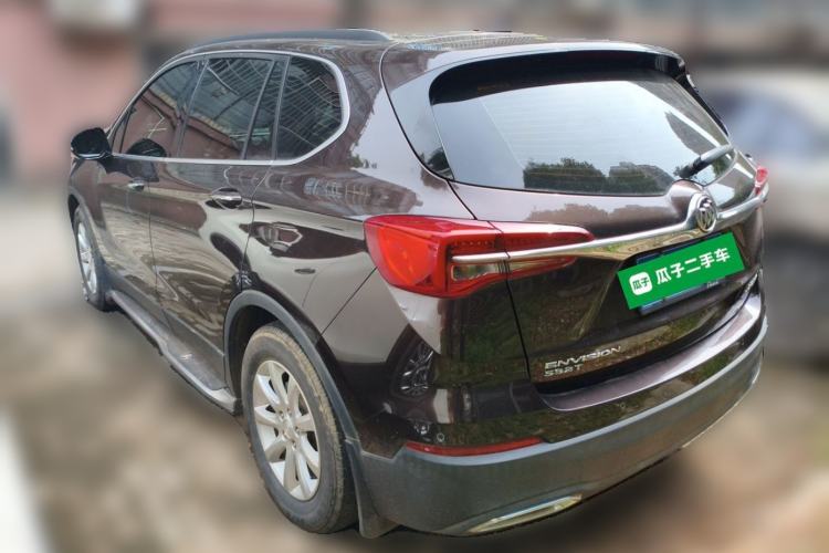Used Buick Envision 2021 532T Two-Wheel-Drive Leading Version Rear Left 45 Deg