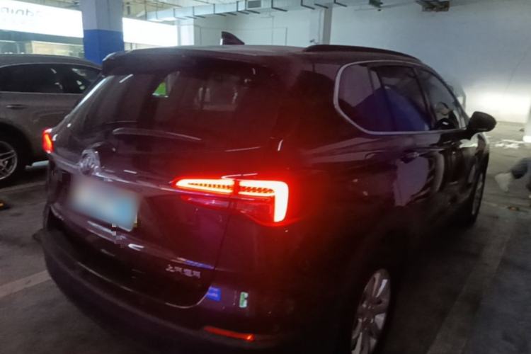 Used Buick Envision 2021 532T Two-Wheel-Drive Leading Version Rear Right 45 Deg