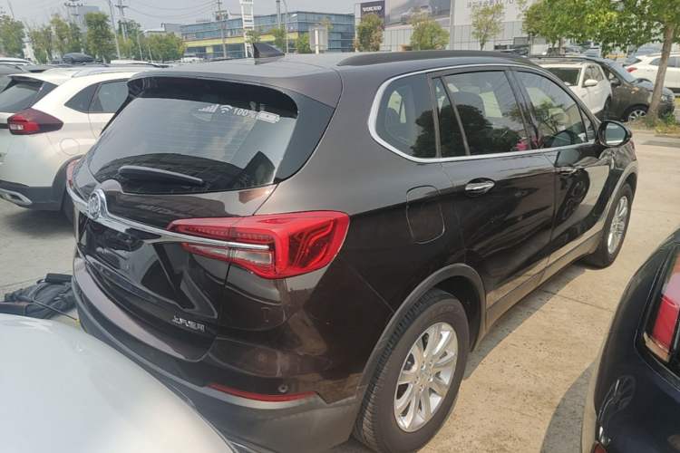 Used Buick Envision 2021 532T Two-Wheel-Drive Leading Version Rear Right 45 Deg
