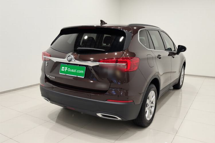 Used Buick Envision 2021 532T Two-Wheel-Drive Leading Version Rear Right 45 Deg