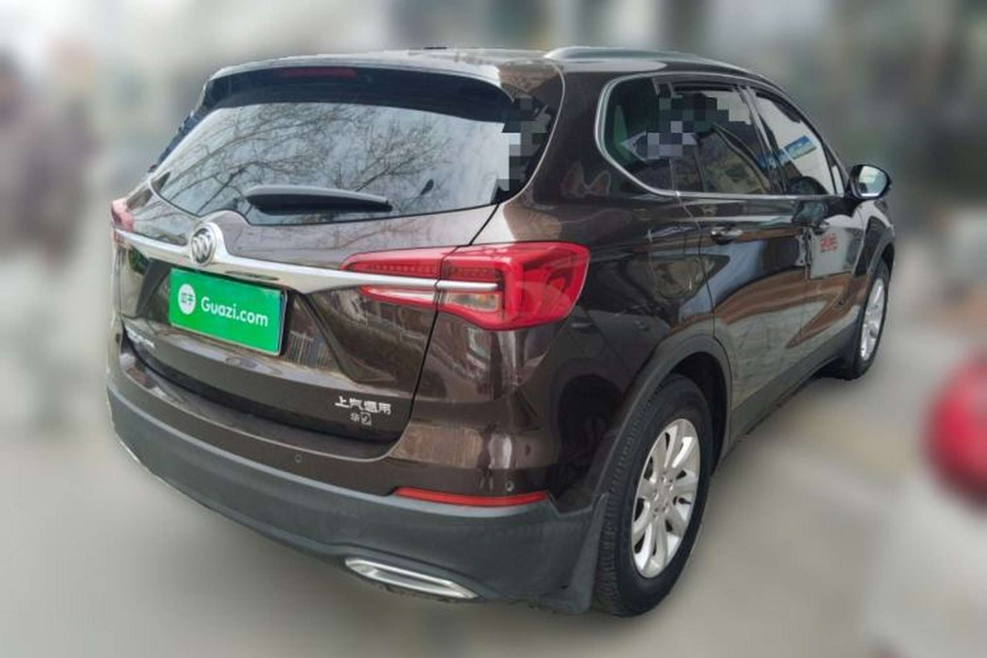 Used Buick Envision 2021 532T Two-Wheel-Drive Elite Version Rear Right 45 Deg