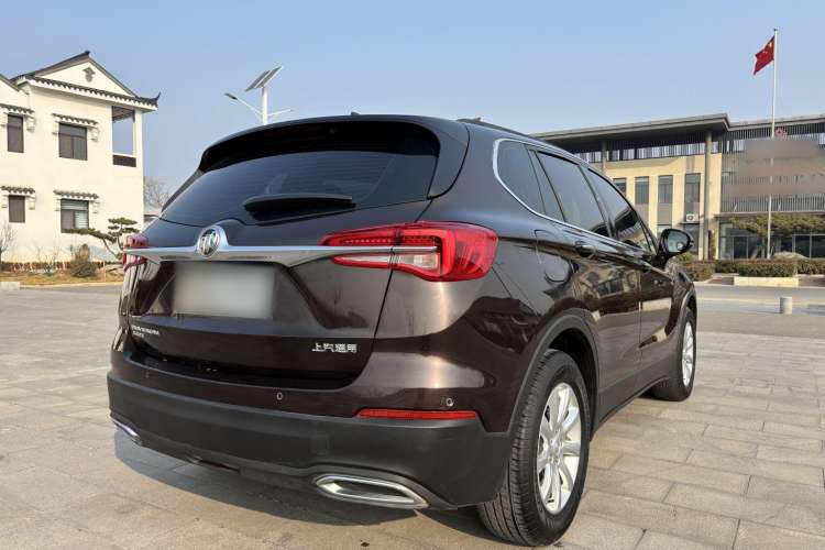 Used Buick Envision 2021 532T Two-Wheel-Drive Leading Version Rear Right 45 Deg