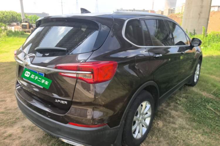 Used Buick Envision 2021 532T Two-Wheel-Drive Elite Version Rear Right 45 Deg