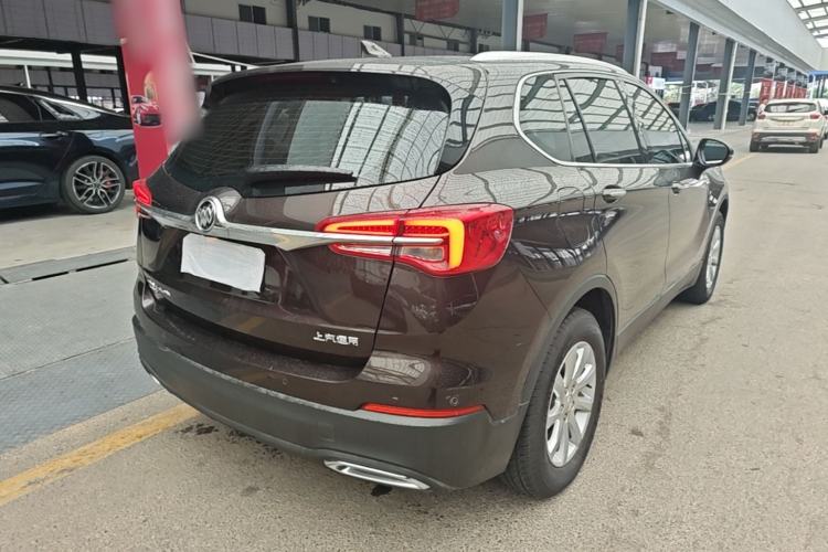 Used Buick Envision 2021 532T Two-Wheel-Drive Elite Version Rear Right 45 Deg