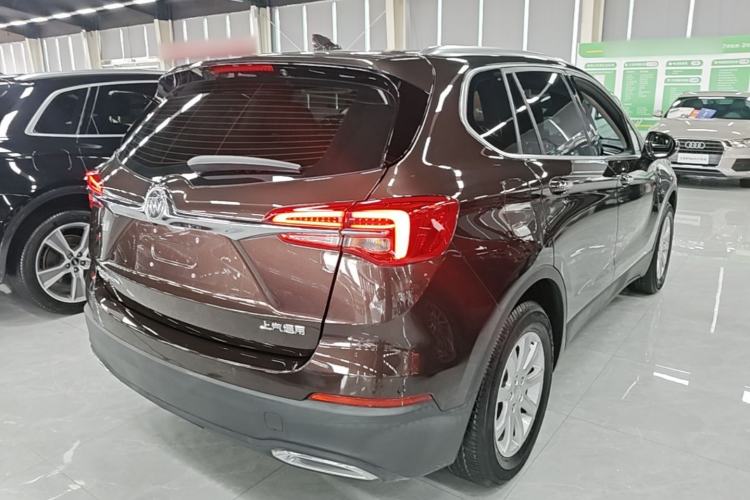 Used Buick Envision 2021 532T Two-Wheel-Drive Elite Version Rear Right 45 Deg