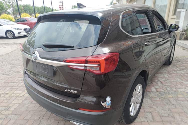 Used Buick Envision 2021 532T Two-Wheel-Drive Elite Version Rear Right 45 Deg