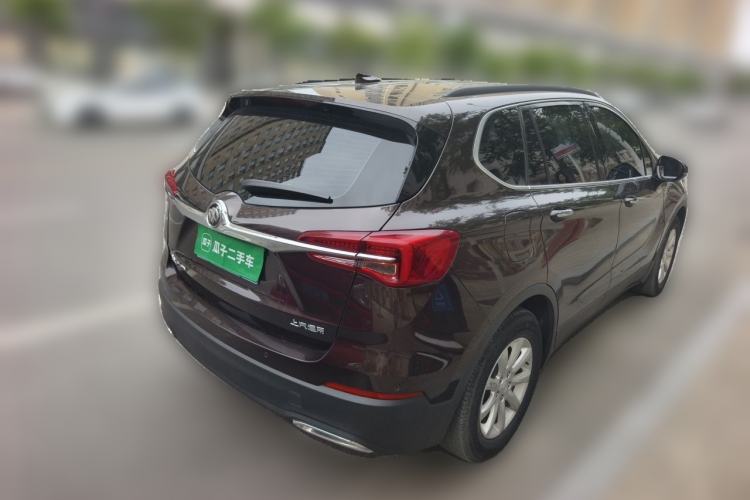 Used Buick Envision 2021 532T Two-Wheel-Drive Leading Version Rear Right 45 Deg