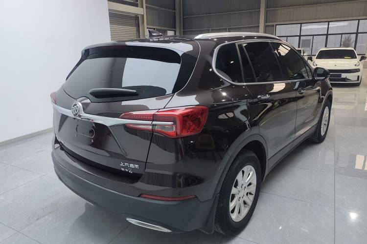 Used Buick Envision 2021 532T Two-Wheel-Drive Elite Version Rear Right 45 Deg