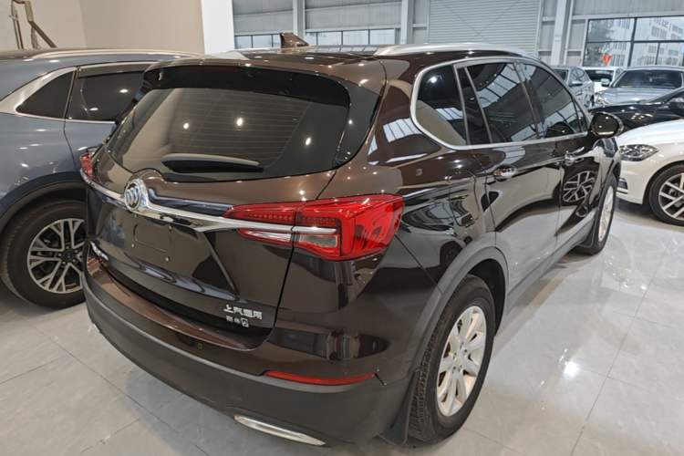 Used Buick Envision 2021 532T Two-Wheel-Drive Elite Version Rear Right 45 Deg