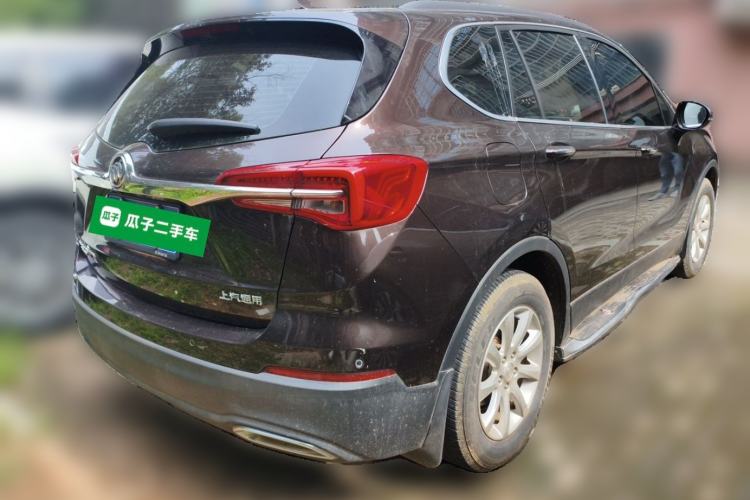 Used Buick Envision 2021 532T Two-Wheel-Drive Leading Version Rear Right 45 Deg