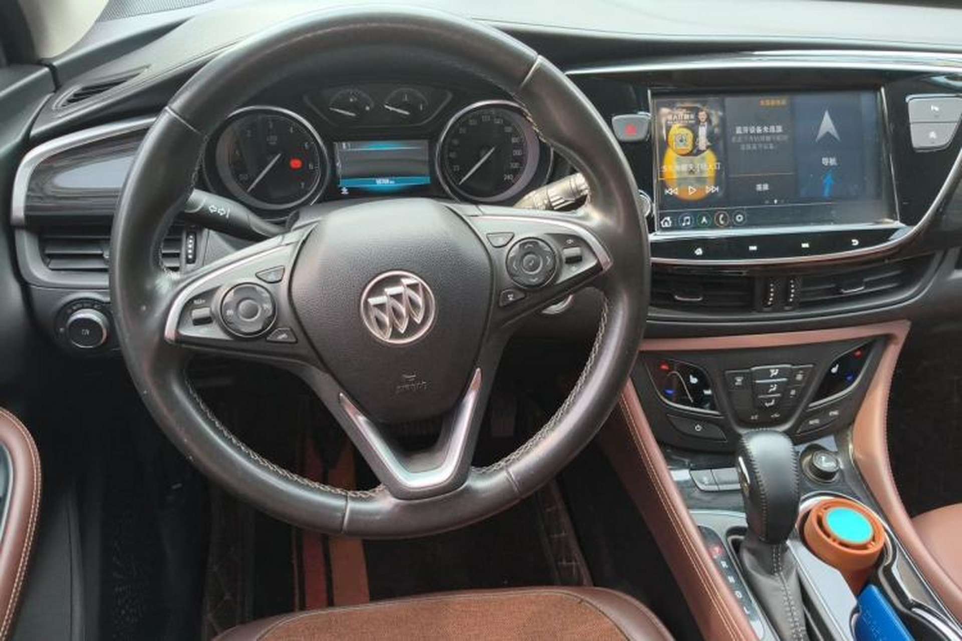 Used Buick Envision 2021 532T Two-Wheel-Drive Elite Version Steering Wheel