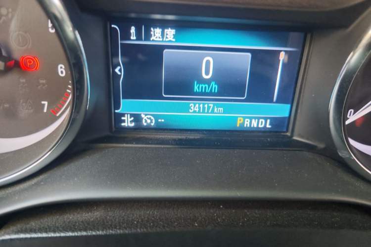 Used Buick Envision 2021 532T Two-Wheel-Drive Leading Version Odometer Close Up