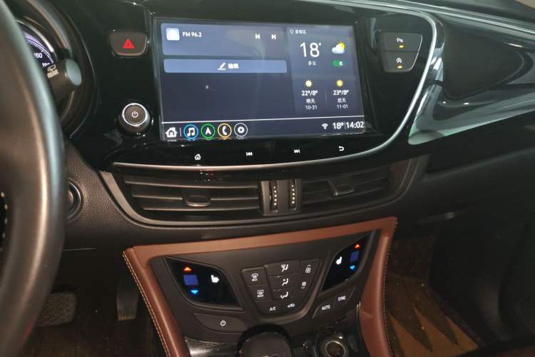 Used Buick Envision 2021 532T Two-Wheel-Drive Elite Version Audio And AC Panel