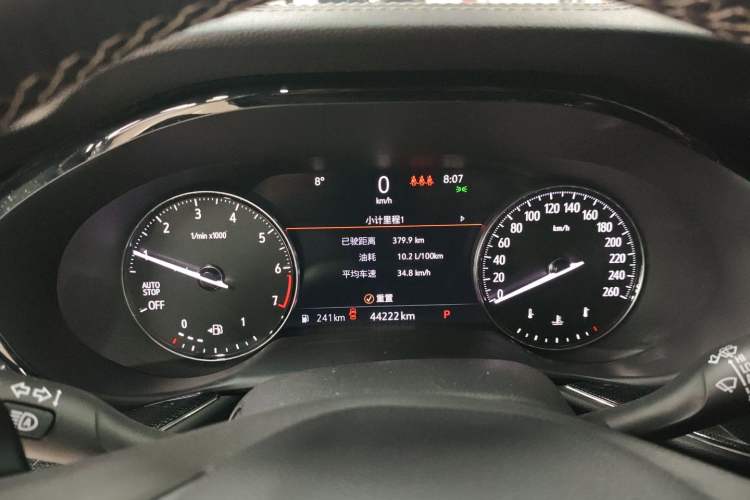 Used Buick Envision 2021 Encore Plus 652T Five-Seat Luxury Model Instrument Cluster