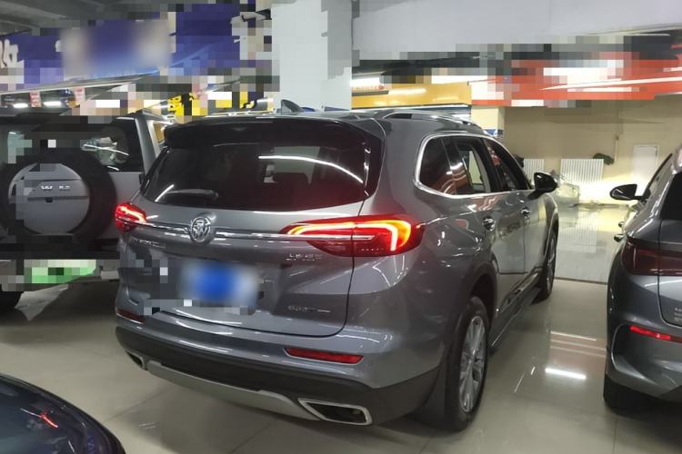 Used Buick Envision 2021 Encore Plus 652T Five-Seat All-Wheel-Drive Luxury Model Rear Right 45 Deg
