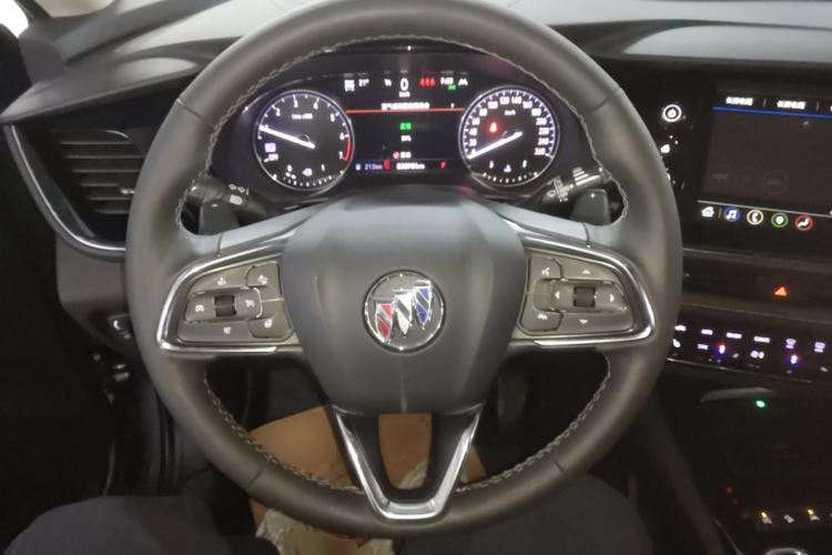 Used Buick Envision 2021 Encore Plus 652T Five-Seat All-Wheel-Drive Luxury Model Steering Wheel