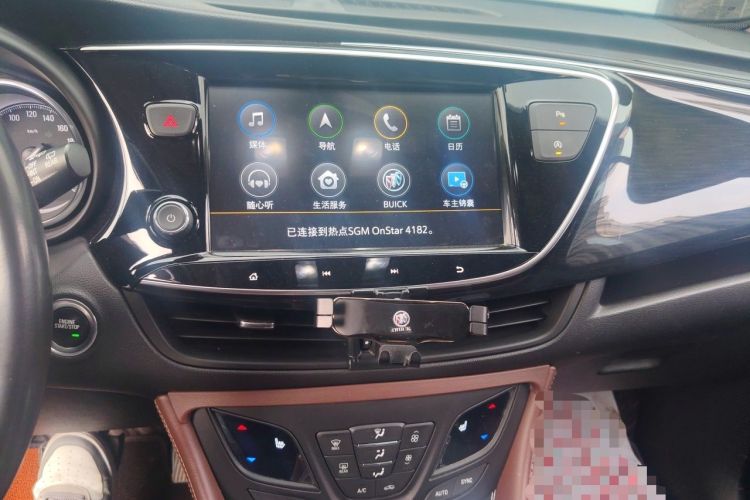 Used Buick Envision 2021 532T Two-Wheel-Drive Elite Version Audio And AC Panel