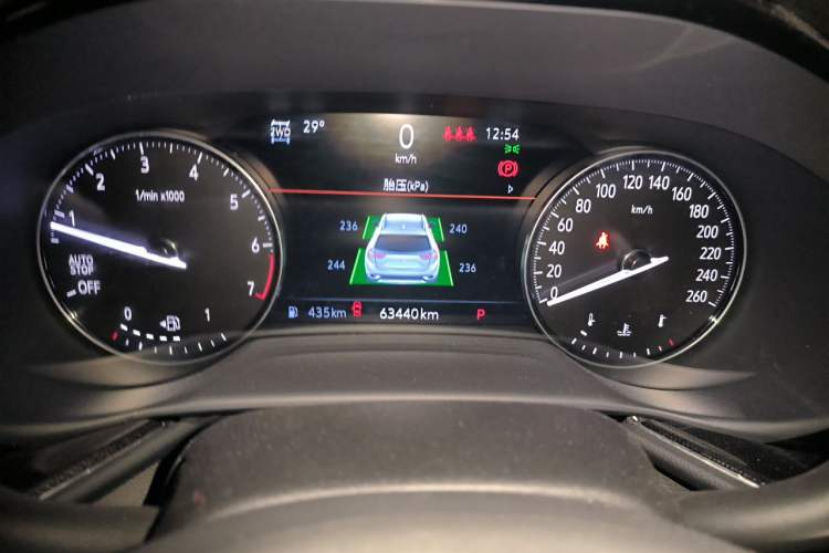 Used Buick Envision 2021 Encore Plus 652T Five-Seat All-Wheel-Drive Luxury Model Instrument Cluster