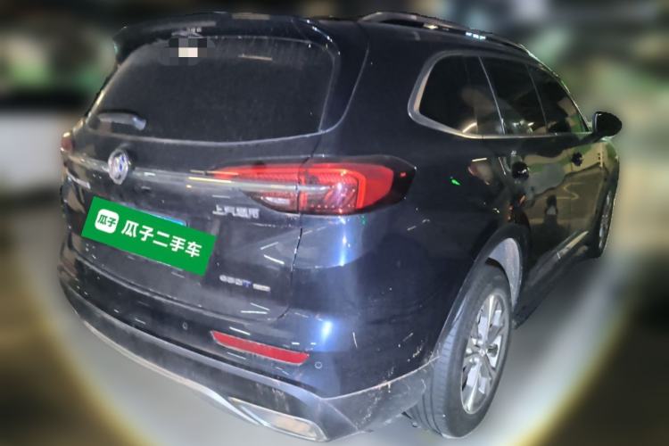 Used Buick Envision 2021 Encore Plus 652T Five-Seat All-Wheel-Drive Luxury Model Rear Right 45 Deg