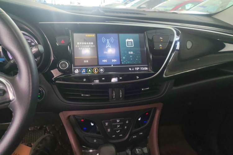 Used Buick Envision 2021 532T Two-Wheel-Drive Elite Version Audio And AC Panel