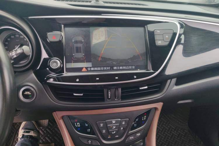 Used Buick Envision 2021 532T Two-Wheel-Drive Luxury Version Audio And AC Panel