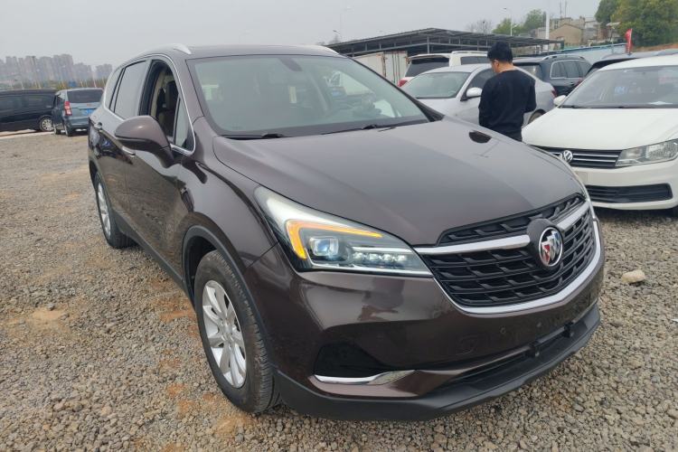 Used Buick Envision 2021 532T Two-Wheel-Drive Luxury Version Front Right 45 Deg
