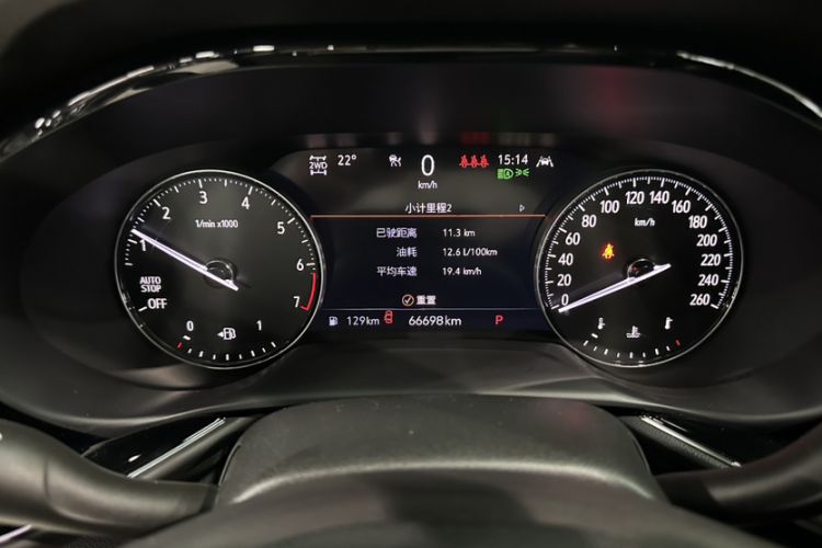 Used Buick Envision 2021 Encore Plus Avenir Aivia 5-Seater Edition Odometer Close Up