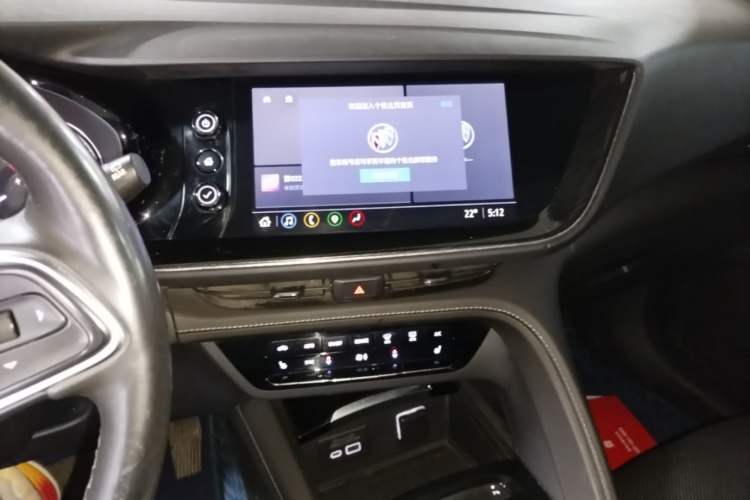 Used Buick Envision 2021 Encore Plus 652T 7-Seat Luxury Model Audio And AC Panel