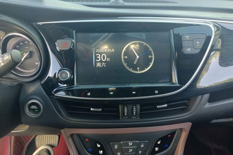 Used Buick Envision 2021 532T Two-Wheel-Drive Luxury Version Audio And AC Panel