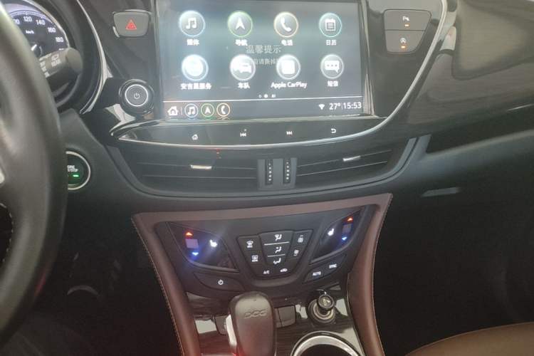 Used Buick Envision 2021 532T Two-Wheel-Drive Elite Version Audio And AC Panel