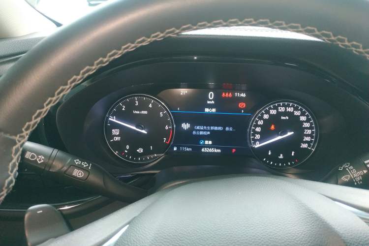 Used Buick Envision 2021 Encore Plus 652T Five-Seat Luxury Model Instrument Cluster