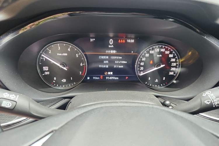 Used Buick Envision 2021 Encore Plus 652T Five-Seat Luxury Model Instrument Cluster
