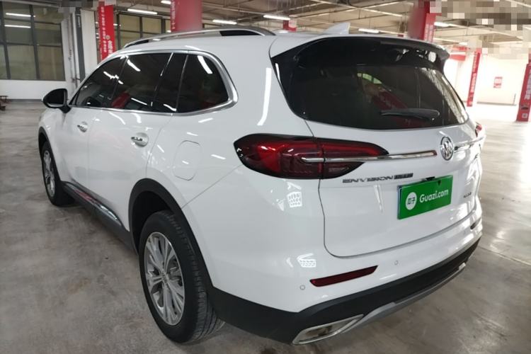 Used Buick Envision 2021 Encore Plus 652T 7-Seat Luxury Model Rear Left 45 Deg