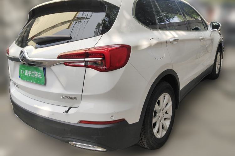 Used Buick Envision 2021 532T Two-Wheel-Drive Luxury Version Rear Right 45 Deg